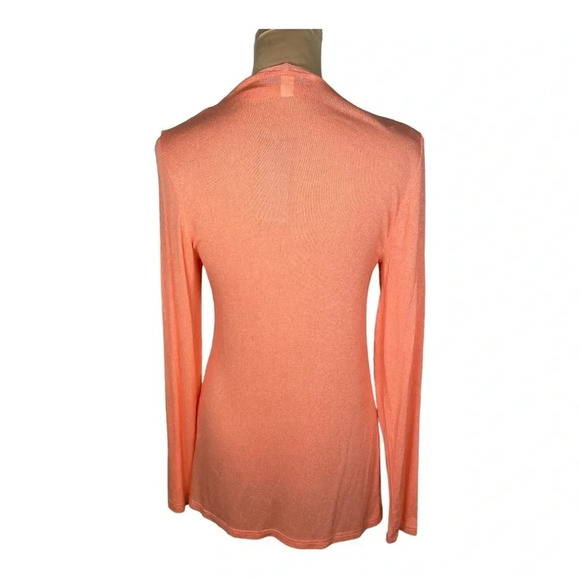 Francesca’s Coral Cardigan sz Medium NWT - Picture 2 of 5